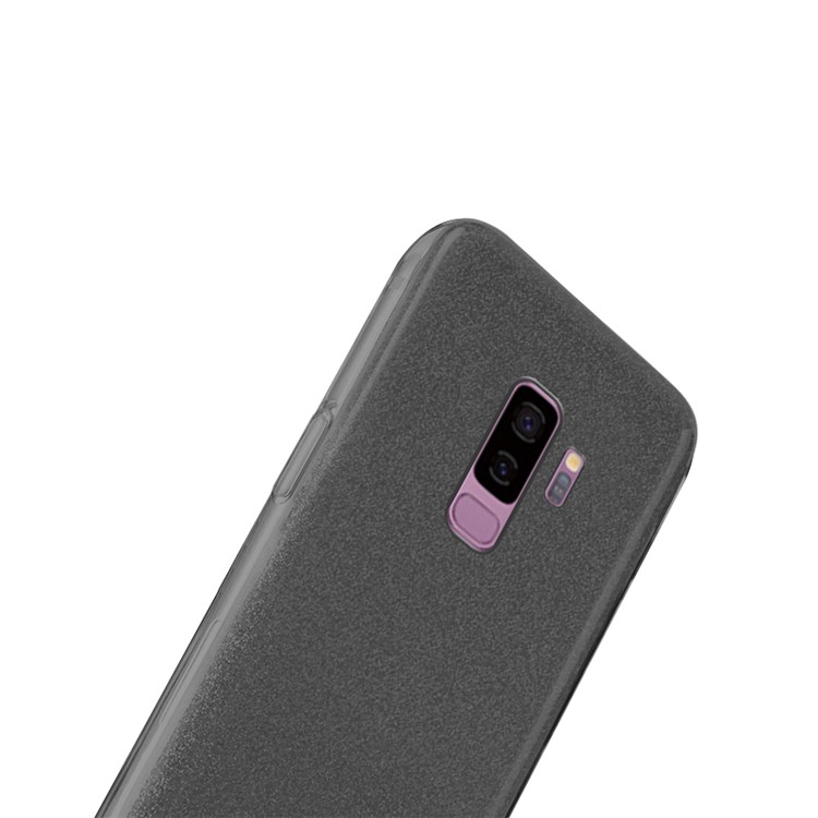 NXE Glittery Powder PC + TPU Hybrid Case for Samsung Galaxy S9+ SM-G965 - Black-3