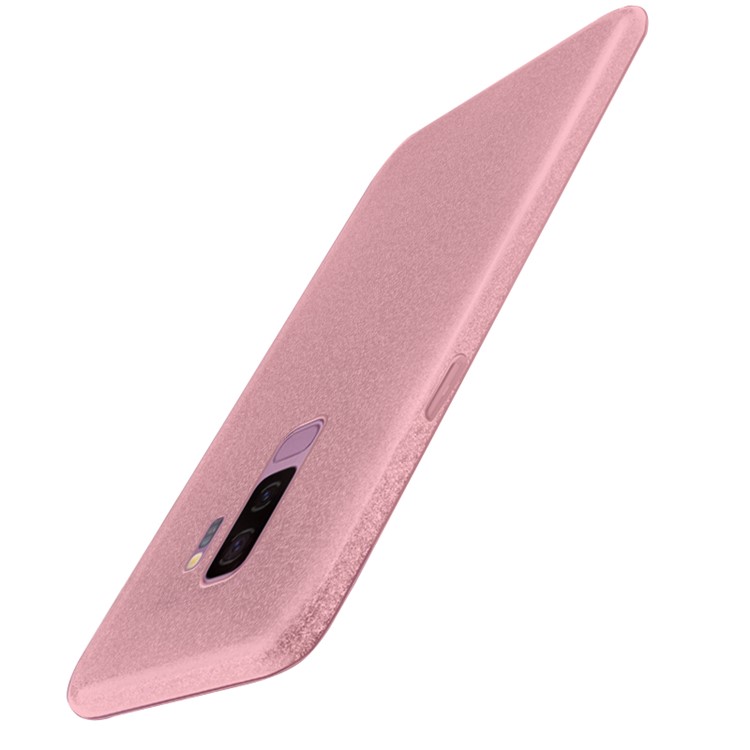 NXE Glittery Powder PC + TPU Combo Case for Samsung Galaxy S9+ SM-G965 - Rose Gold-4