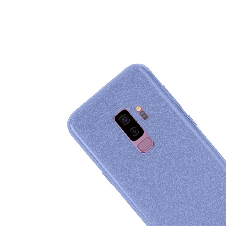NXE Glittery Powder PC + TPU Combo Cover Case for Samsung Galaxy S9+ SM-G965 - Blue-2