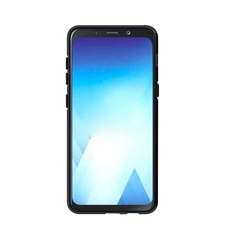 El Rhinestone De La Impresión Del Modelo De NXE Adornó La Cáscara Suave De TPU Para La Galaxia De Samsung A8 + (2018) - Red De Encaje-3
