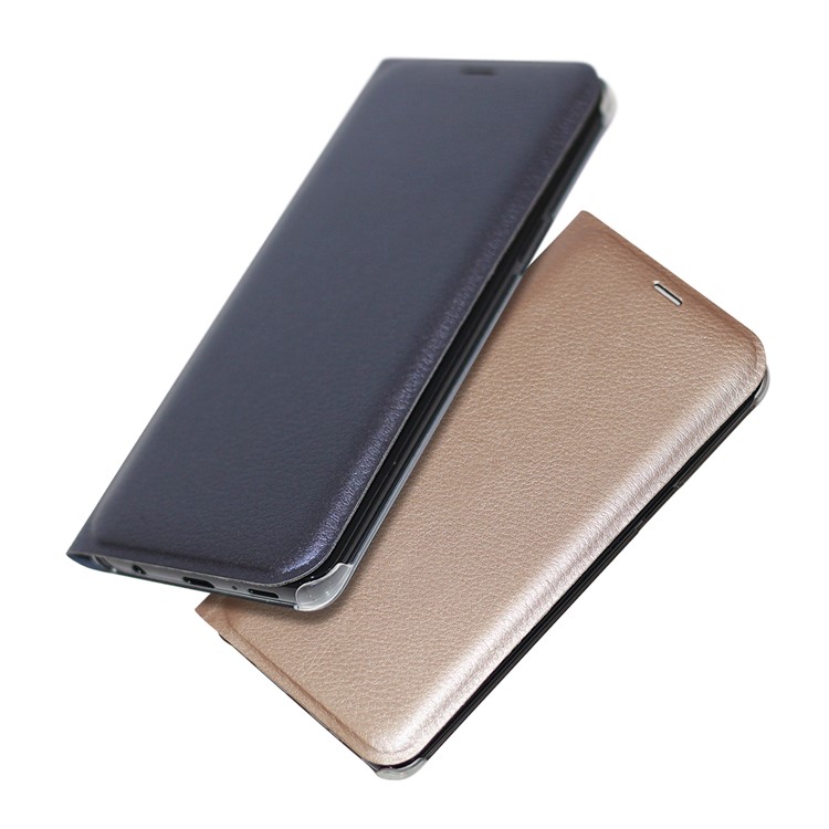 Flip PU Leather Card Holder Phone Case for Samsung Galaxy S9 G960 - Black-6