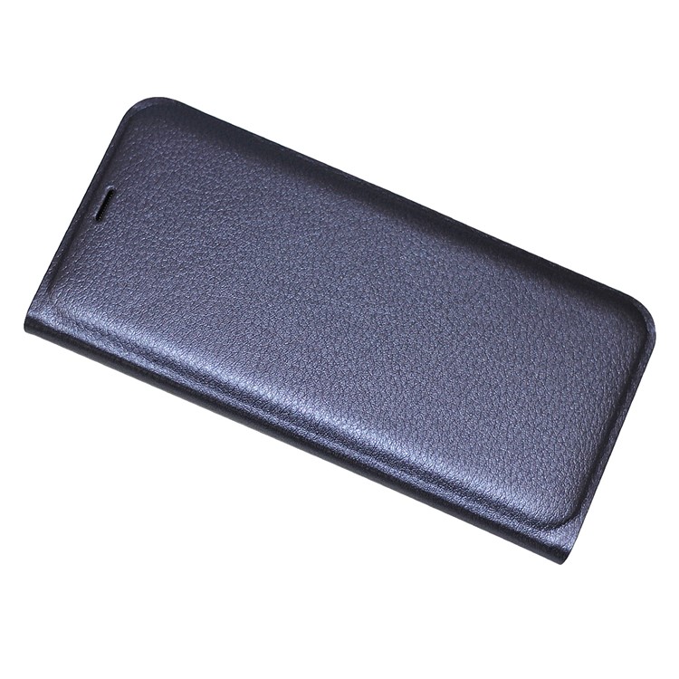 Flip PU Leather Protector Case with Card Holder for Samsung Galaxy S9 G960 - Dark Blue-2