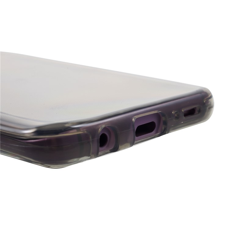 Touchable Front + Back TPU Protective Cover for Samsung Galaxy S9 Plus G965 - Black-5