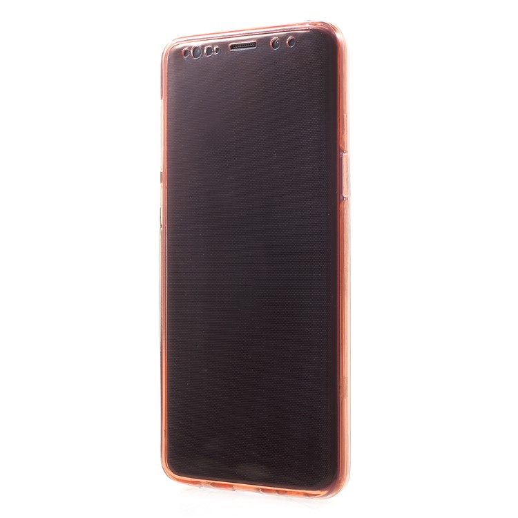 2-in-1 Touchable TPU Cover (Front + Back) for Samsung Galaxy S9 G960 - Rose Gold-2