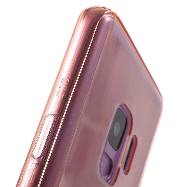 2-in-1 Touchable TPU Cover (Front + Back) for Samsung Galaxy S9 G960 - Rose Gold-6