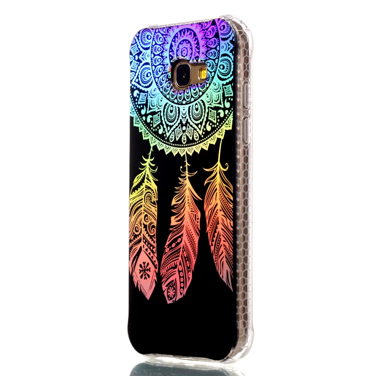 Electroplating IMD Shockproof TPU Cell Phone Case for Samsung Galaxy A3 (2017) - Dream Catcher-3