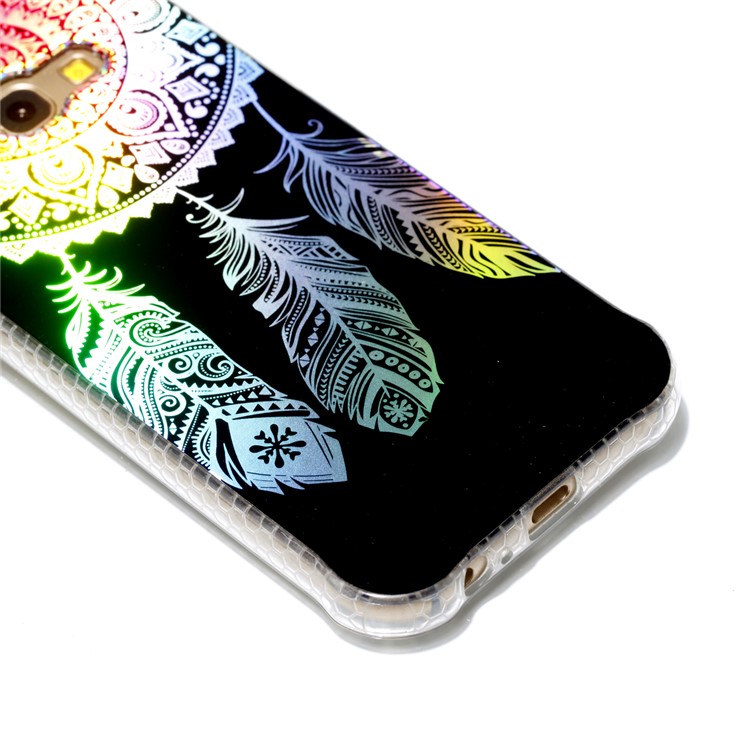 Electroplating IMD Shockproof TPU Cell Phone Case for Samsung Galaxy A3 (2017) - Dream Catcher-4