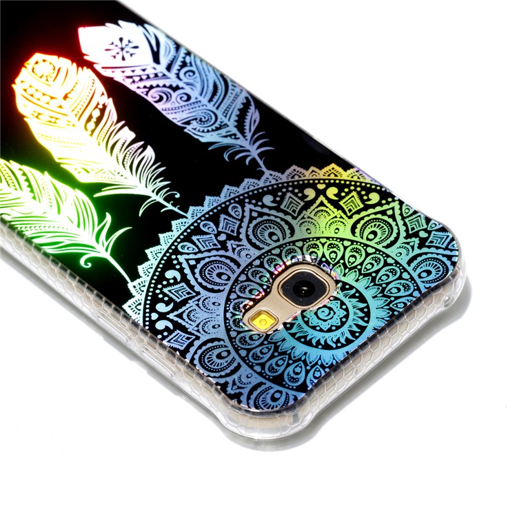Electroplating IMD Shockproof TPU Cell Phone Case for Samsung Galaxy A3 (2017) - Dream Catcher-5