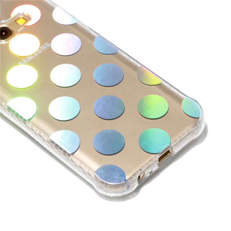 Electroplating IMD Shockproof TPU Case Protective Shell for Samsung Galaxy A5 (2017) SM-A520 - Polka Dots-4