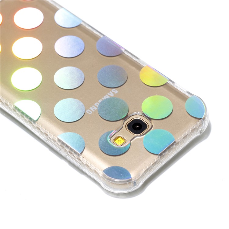 Electroplating IMD Shockproof TPU Case Protective Shell for Samsung Galaxy A5 (2017) SM-A520 - Polka Dots-5