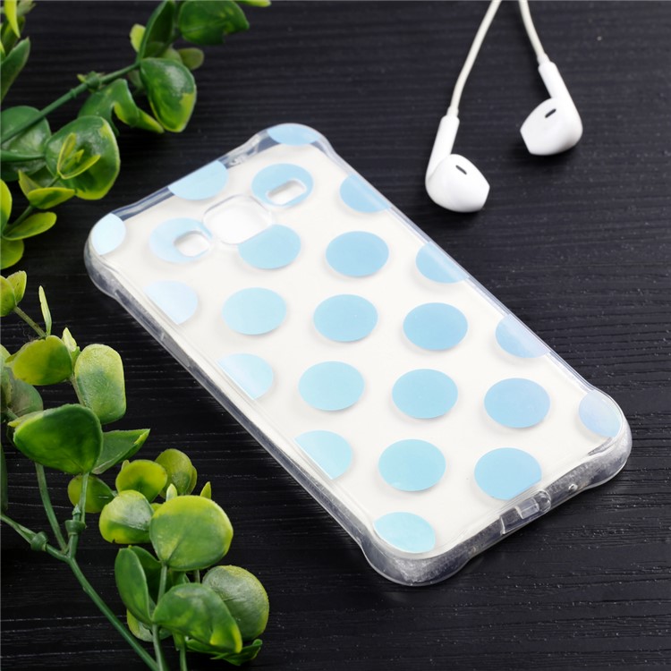 Chapeado De Capa De TPU Para Celular Removido IMD Para Samsung Galaxy J3 (2016) / J3 - Bolinhas-6