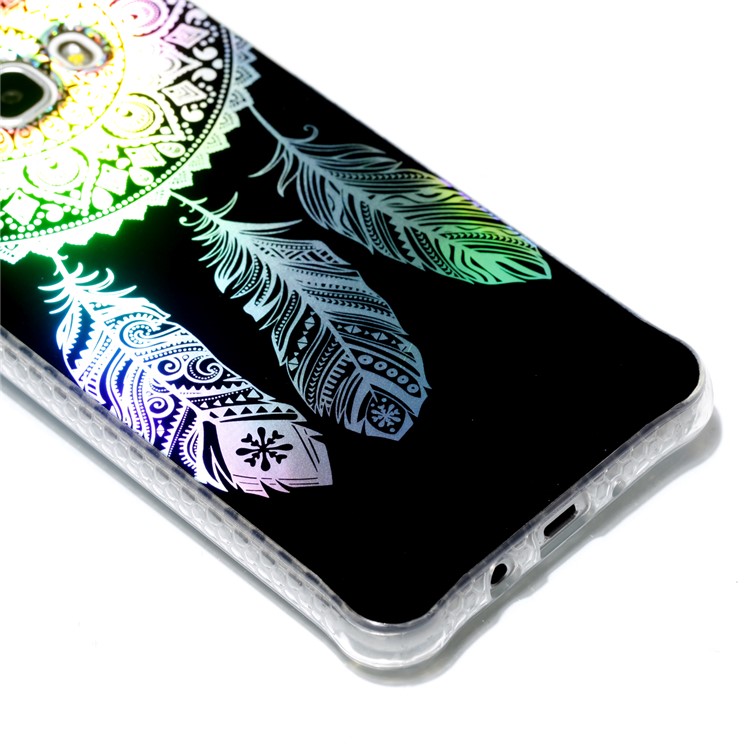 Plating IMD Shockproof TPU Cover for Samsung Galaxy J7 (2016) SM-J710 - Dream Catcher-4