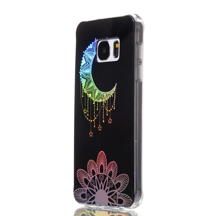 Electroplating IMD TPU Cell Phone Shell for Samsung Galaxy S7 SM-G930 - Moon-3