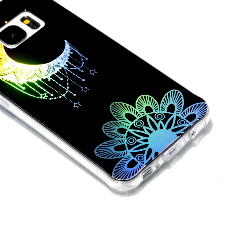 Electroplating IMD TPU Cell Phone Shell for Samsung Galaxy S7 SM-G930 - Moon-4