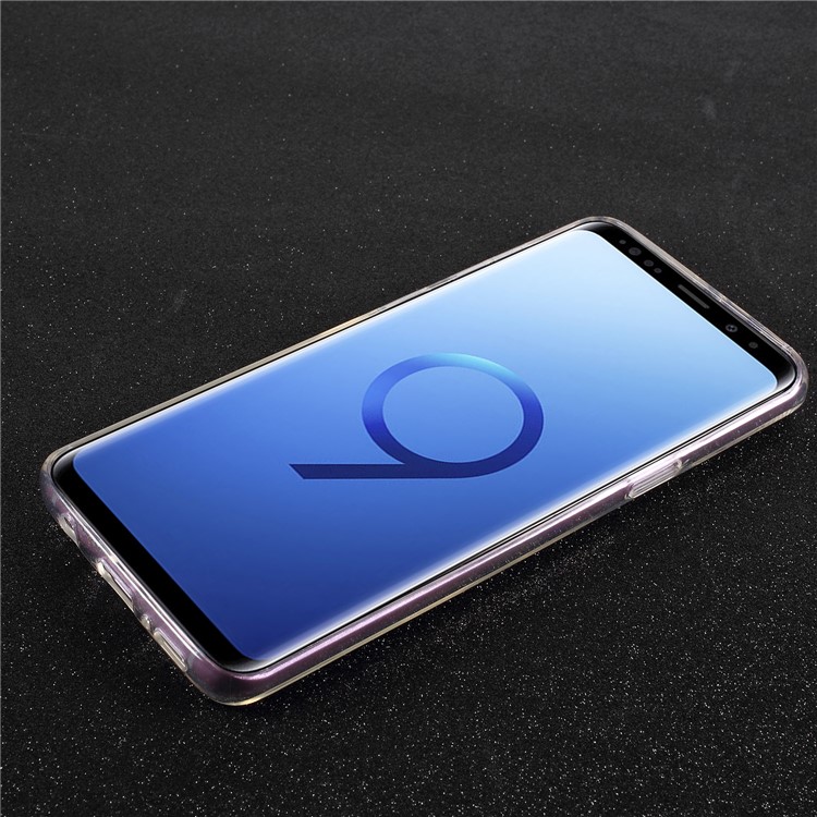 Transparent Soft TPU Phone Case for Samsung Galaxy S9 SM-G960 - Transparent-3