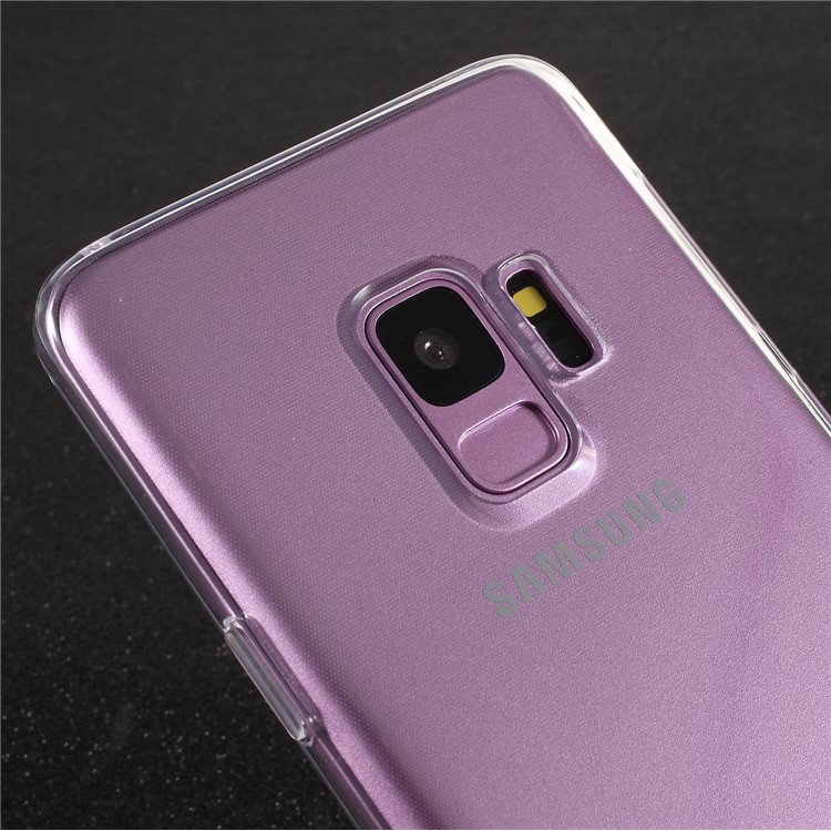 Transparent Soft TPU Phone Case for Samsung Galaxy S9 SM-G960 - Transparent-4