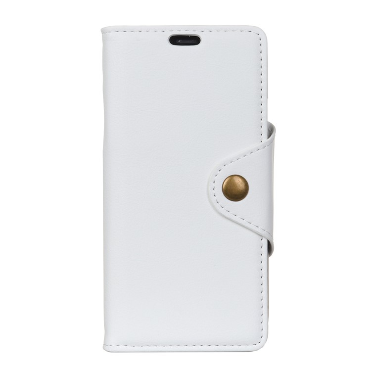 

Crazy Horse Textured PU Leather Wallet Stand Phone Cover for Samsung Galaxy S9 SM-G960 - White, Galaxy S9