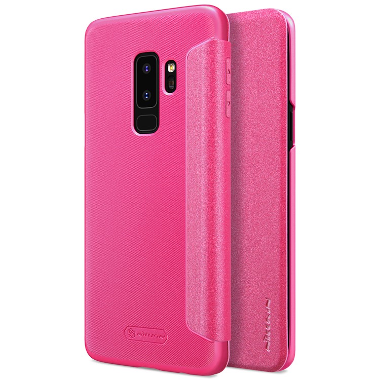 

NILLKIN Sparkle Series Flip Leather Mobile Cover for Samsung Galaxy S9+ G965 - Rose