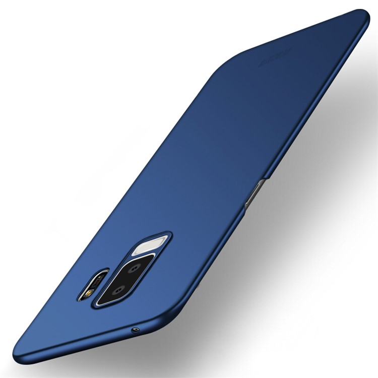 MOFI Shield Slim Frosted Plastic Mobile Phone Shell for Samsung Galaxy S9+ SM-965 - Blue
