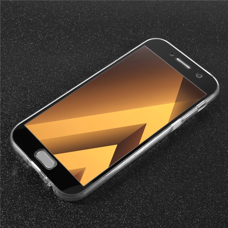 Custodia 2 In 1 (fronte Acrilico + Retro In TPU) Per Samsung Galaxy A5 (2017) SM-A520 - Nero-2