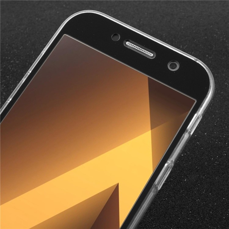 Custodia 2 In 1 (fronte Acrilico + Retro In TPU) Per Samsung Galaxy A5 (2017) SM-A520 - Nero-4