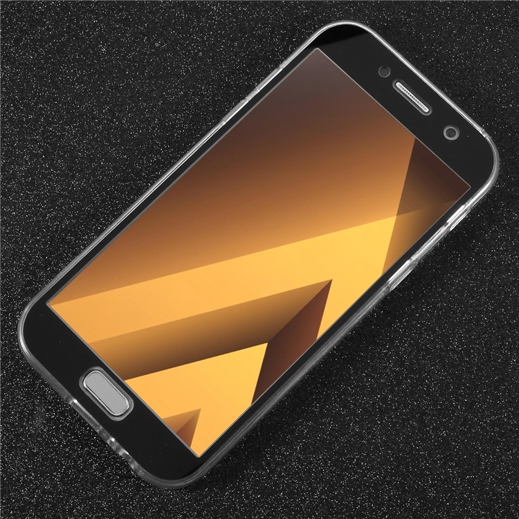 Custodia 2 In 1 (fronte Acrilico + Retro In TPU) Per Samsung Galaxy A5 (2017) SM-A520 - Nero-6