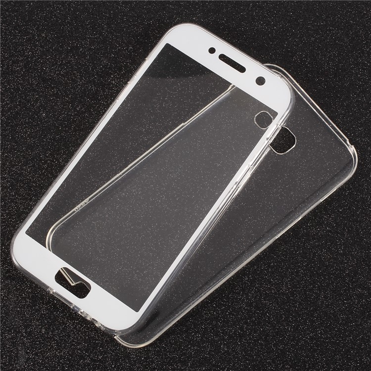 

2-in-1 Touchable Cover (Acrylic Front + TPU Back) for Samsung Galaxy A5 (2017) SM-A520 - White, Galaxy A5 (2017)