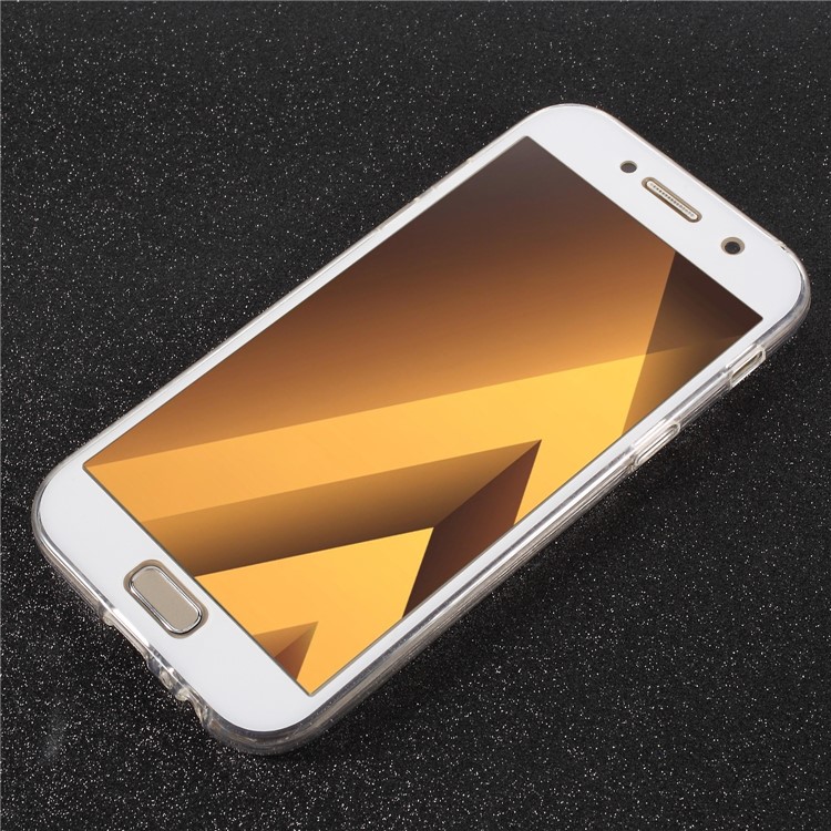 2-in-1 Touchable Cover (Acrylic Front + TPU Back) for Samsung Galaxy A5 (2017) SM-A520 - White-2