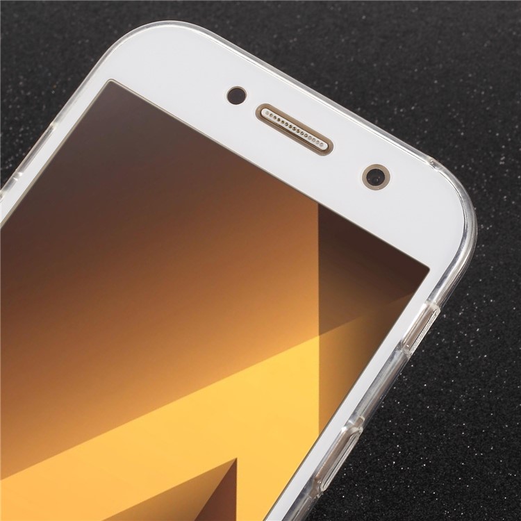 2-in-1 Touchable Cover (Acrylic Front + TPU Back) for Samsung Galaxy A5 (2017) SM-A520 - White-3