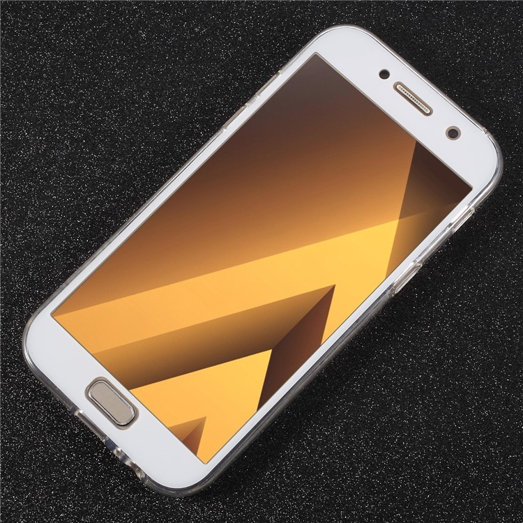 2-in-1 Touchable Cover (Acrylic Front + TPU Back) for Samsung Galaxy A5 (2017) SM-A520 - White-5