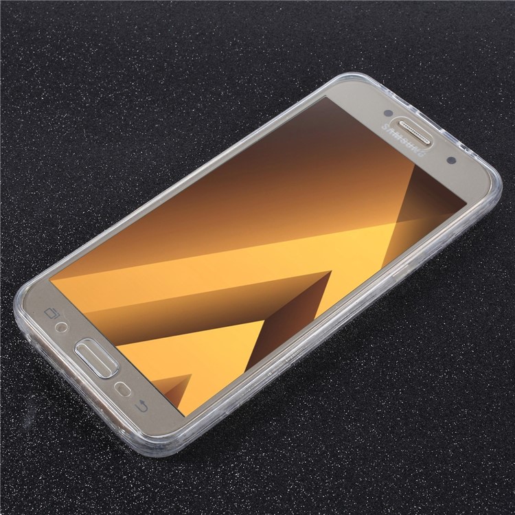2-in-1 Touchable Shell (Acrylic Front + TPU Back) for Samsung Galaxy A5 (2017) SM-A520 - Transparent-2