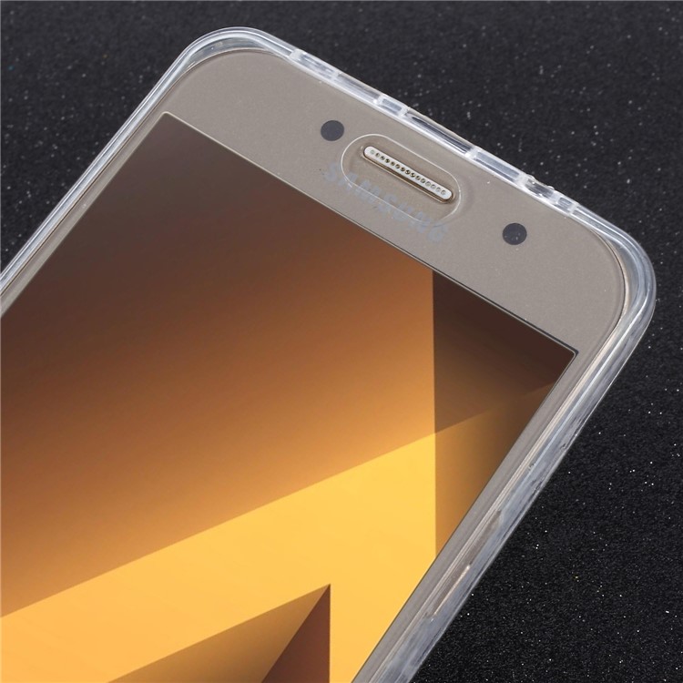 2-in-1 Touchable Shell (Acrylic Front + TPU Back) for Samsung Galaxy A5 (2017) SM-A520 - Transparent-3