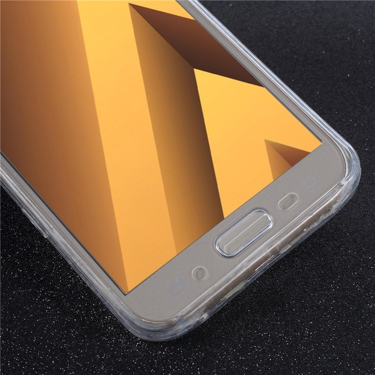 2-in-1 Touchable Shell (Acrylic Front + TPU Back) for Samsung Galaxy A5 (2017) SM-A520 - Transparent-4