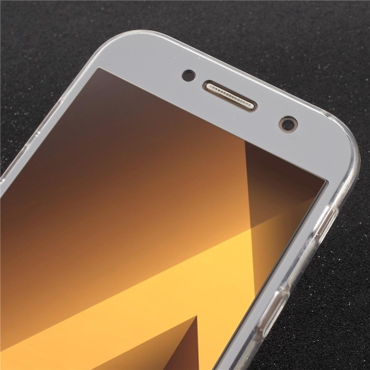 2-in-1 Touchable Casing (Acrylic Front + TPU Back) for Samsung Galaxy A5 (2017) SM-A520 - Silver-3