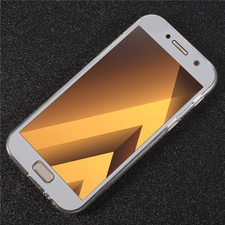 2-in-1 Touchable Casing (Acrylic Front + TPU Back) for Samsung Galaxy A5 (2017) SM-A520 - Silver-5