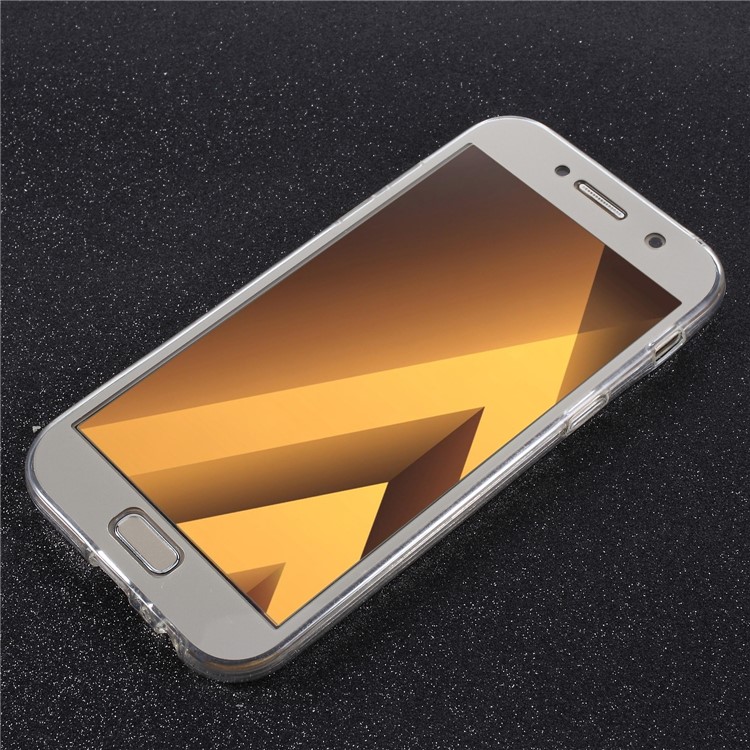 2-in-1 Touchable Cell Phone Case (Acrylic Front + TPU Back) for Samsung Galaxy A5 (2017) SM-A520 - Gold-2