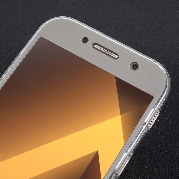 2-in-1 Touchable Cell Phone Case (Acrylic Front + TPU Back) for Samsung Galaxy A5 (2017) SM-A520 - Gold-3