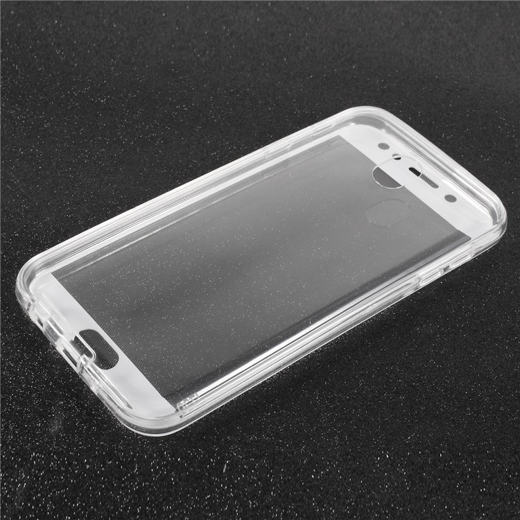 Touchable Acrylic TPU Hybrid Front + TPU Hybrid Case for Samsung Galaxy J5 (2017) EU Version / J5 Pro (2017) - White-3
