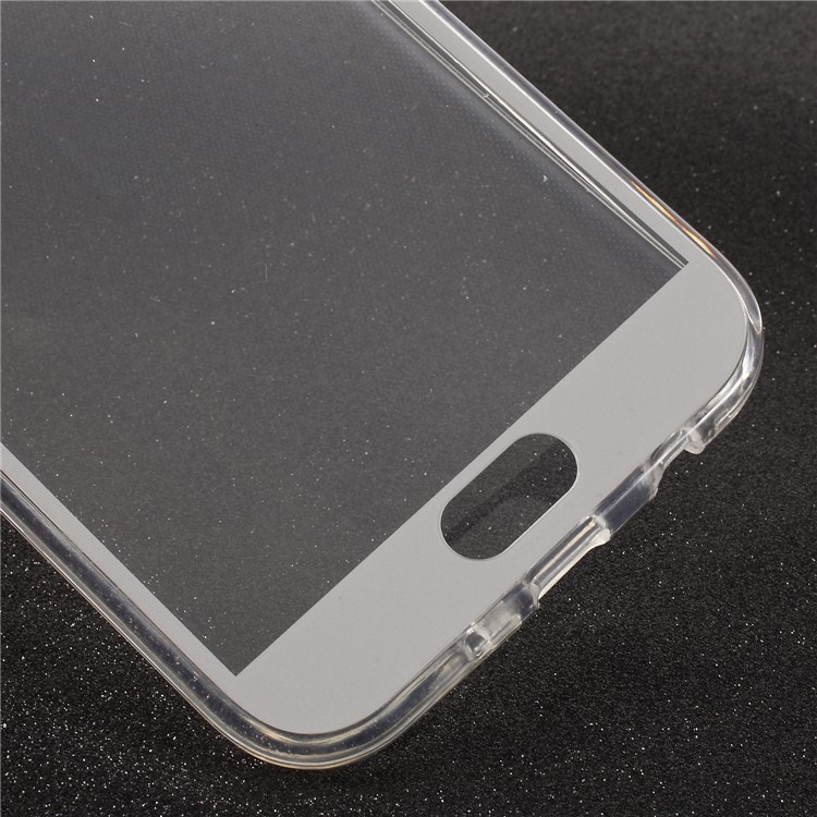 Touchable Acrylic TPU Hybrid Front + TPU Combo Shell for Samsung Galaxy J5 (2017) EU Version / J5 Pro (2017) - Silver-5