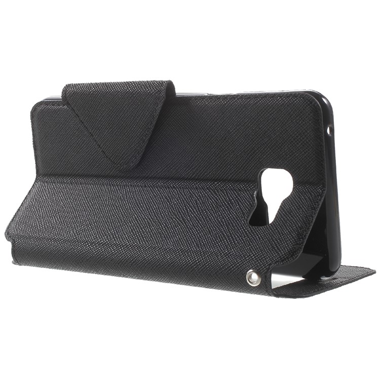 ROAR Diary View Leather Case for Samsung Galaxy A5 SM-A510F (2016) - Black-3