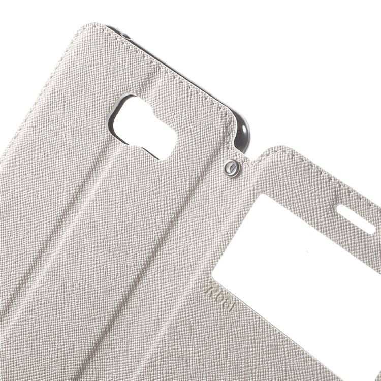 ROAR KOREA Diary View Leather Cover for Samsung Galaxy A5 SM-A510F (2016) - White-5