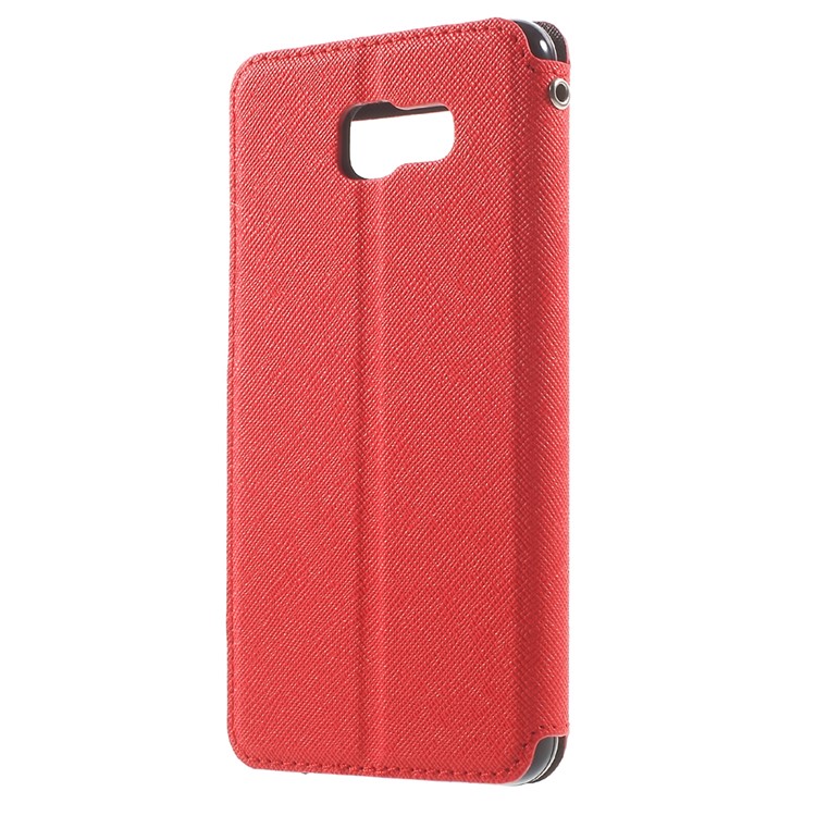 ROAR KOREA Diary View Leather Case for Samsung Galaxy A5 SM-A510F (2016) - Red-2