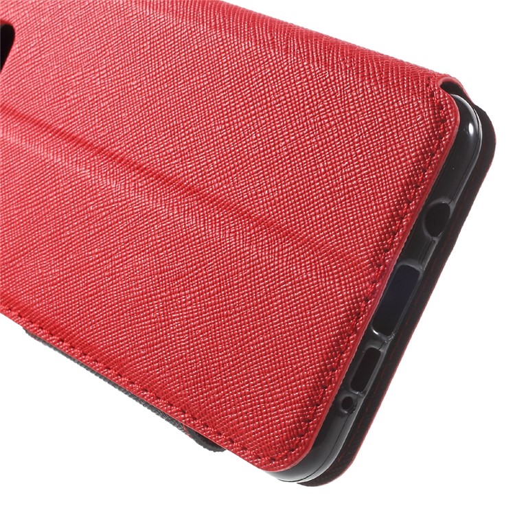 ROAR KOREA Diary View Leather Case for Samsung Galaxy A5 SM-A510F (2016) - Red-7