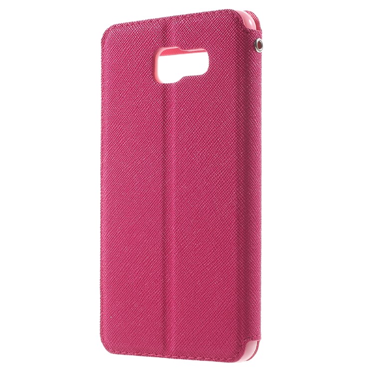 ROAR Diary View Leather Shell for Samsung Galaxy A5 SM-A510F (2016) - Rose-2