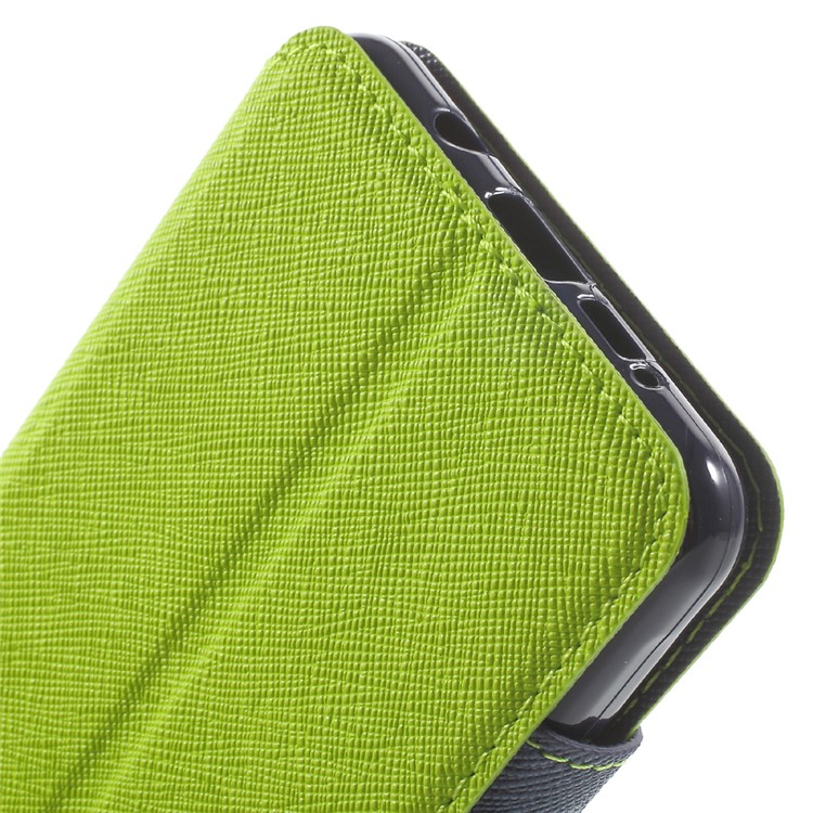 ROAR Diary View Leather Magnetic Case for Samsung Galaxy A5 SM-A510F (2016) - Green-7