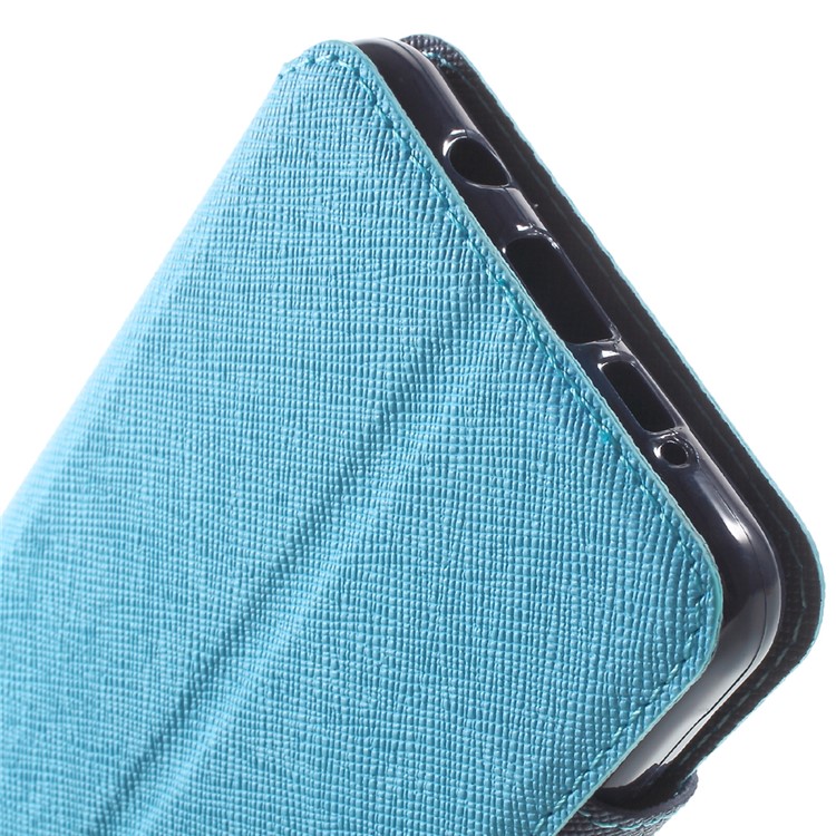 ROAR KOREA Diary View Leather Flip Case for Samsung Galaxy A5 SM-A510F (2016) - Baby Blue-7