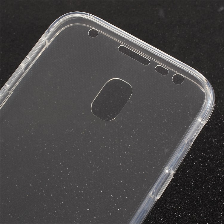 2-in-1 Touchable Shell (Acrylic Front + TPU Back) for Samsung Galaxy J3 (2017) EU Version/J3 Pro (2017) - Transparent-4