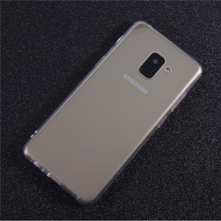 Caja Híbrida Cristalina De Acrílico + TPU Para Samsung Galaxy A8 + (2018)-2