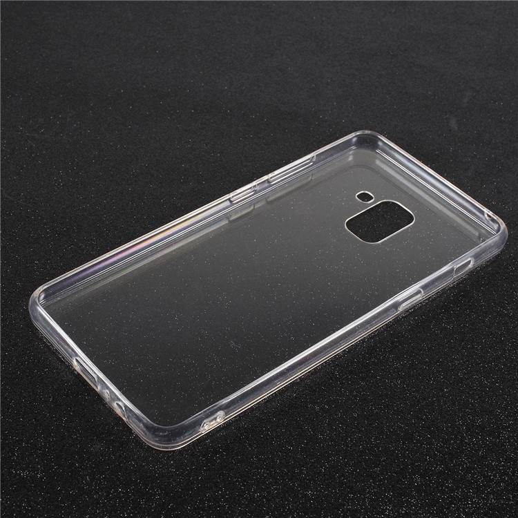 Caja Híbrida Cristalina De Acrílico + TPU Para Samsung Galaxy A8 + (2018)-4