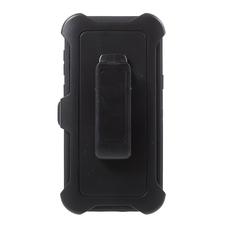 Heavy Duty Kickstand Belt Clip PC + TPU Hybrid Case for Samsung Galaxy S9 G960 - Black-2